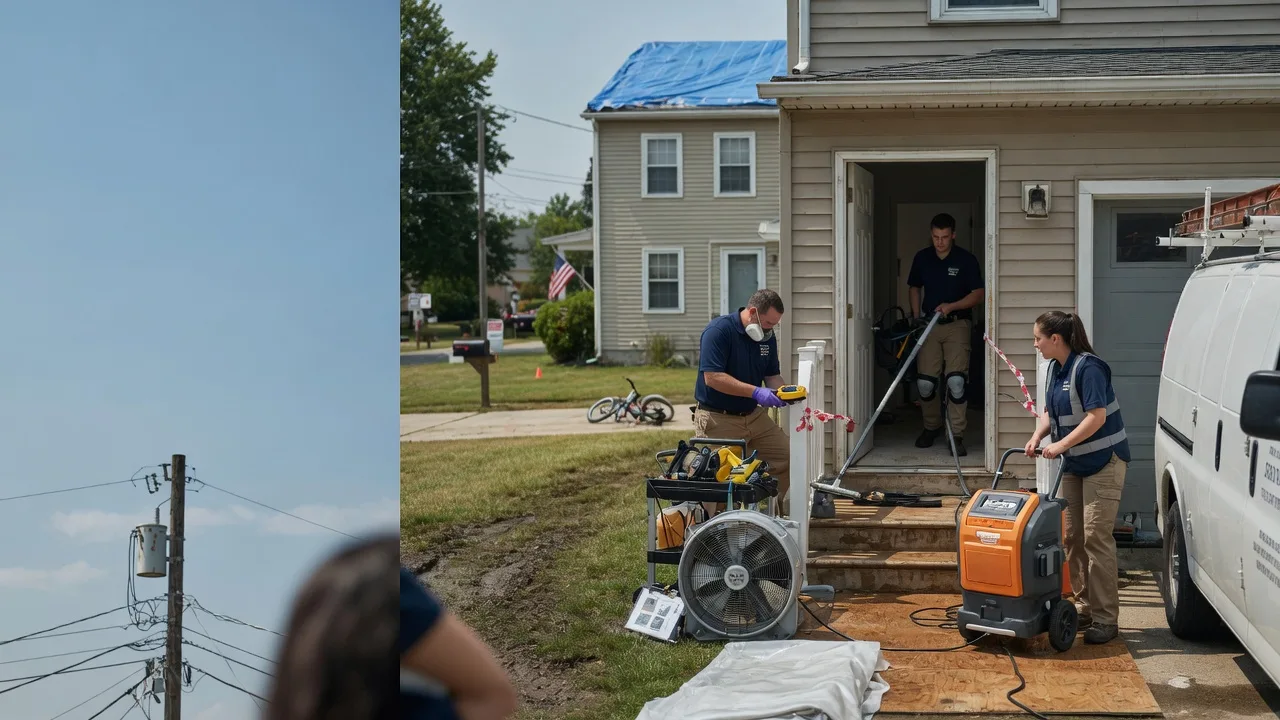 Water Damage Repair in Sandy Level, VA near me